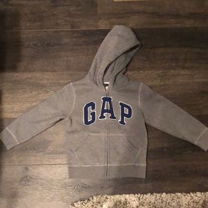 GAP Kids Gray Zip-up Hoodie